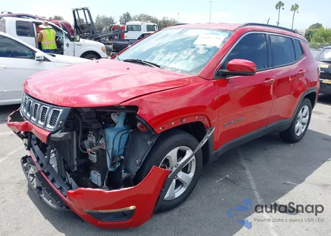 2018 Jeep Compass Latitude Fwd from USA, damaged, VIN 3C4NJCBB0JT489510